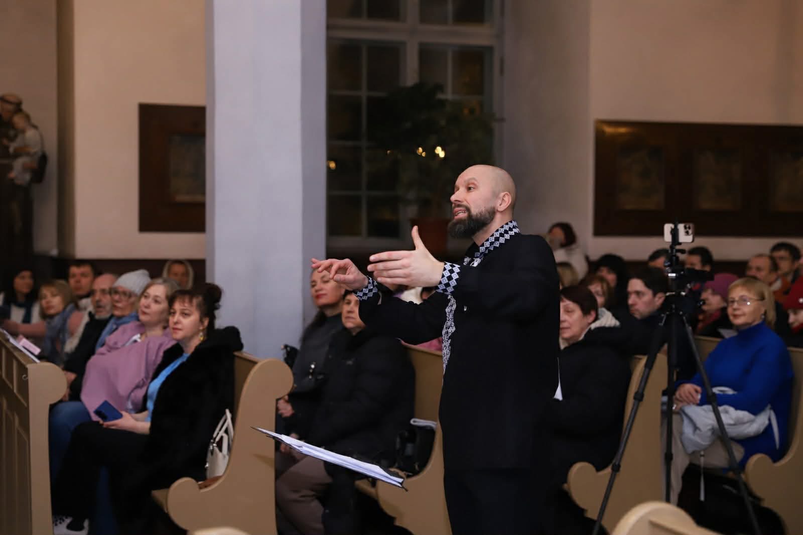 Українська духовна музика прозвучала на різдвяному концерті в Естонії Українська духовна музика прозвучала на різдвяному концерті в Естонії