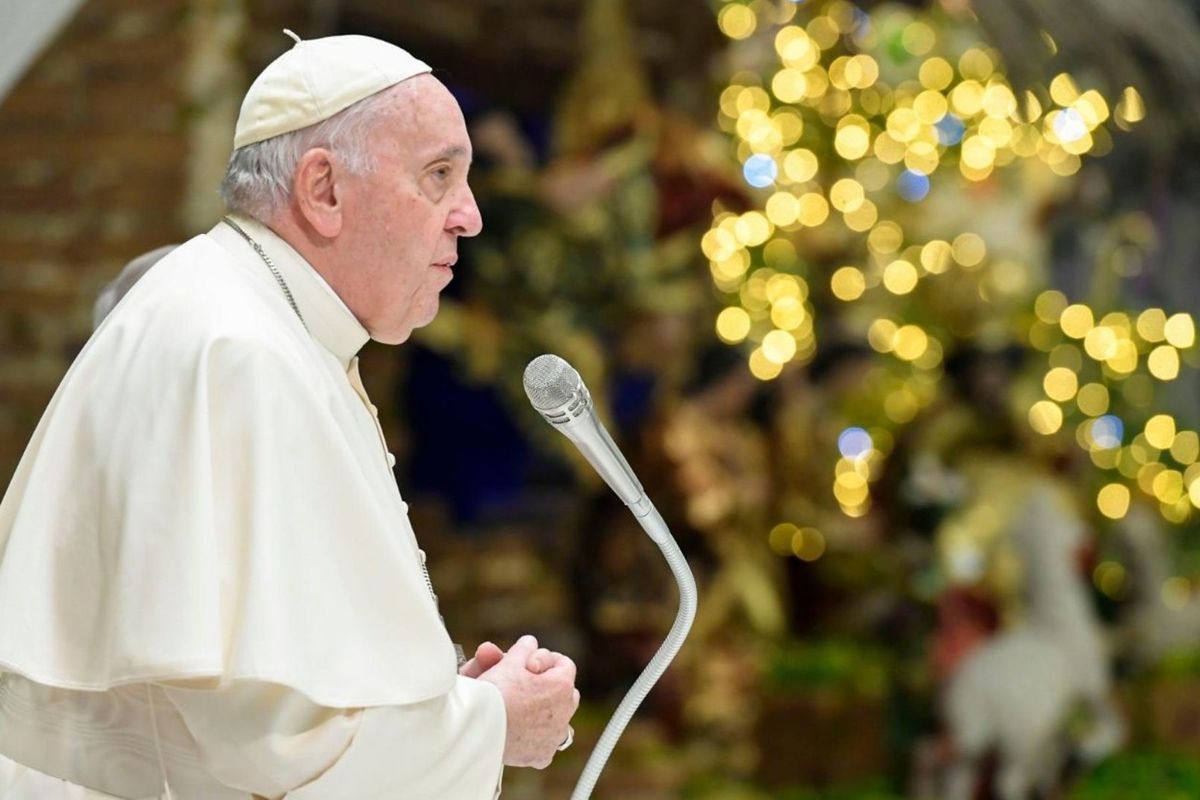 Папа Франциск: «Відсвяткуймо цьогорічне Різдво скромніше, з українцями в серці»