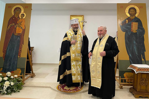 His Beatitude Sviatoslav consecrates multifunctional center in Zarvanytsia