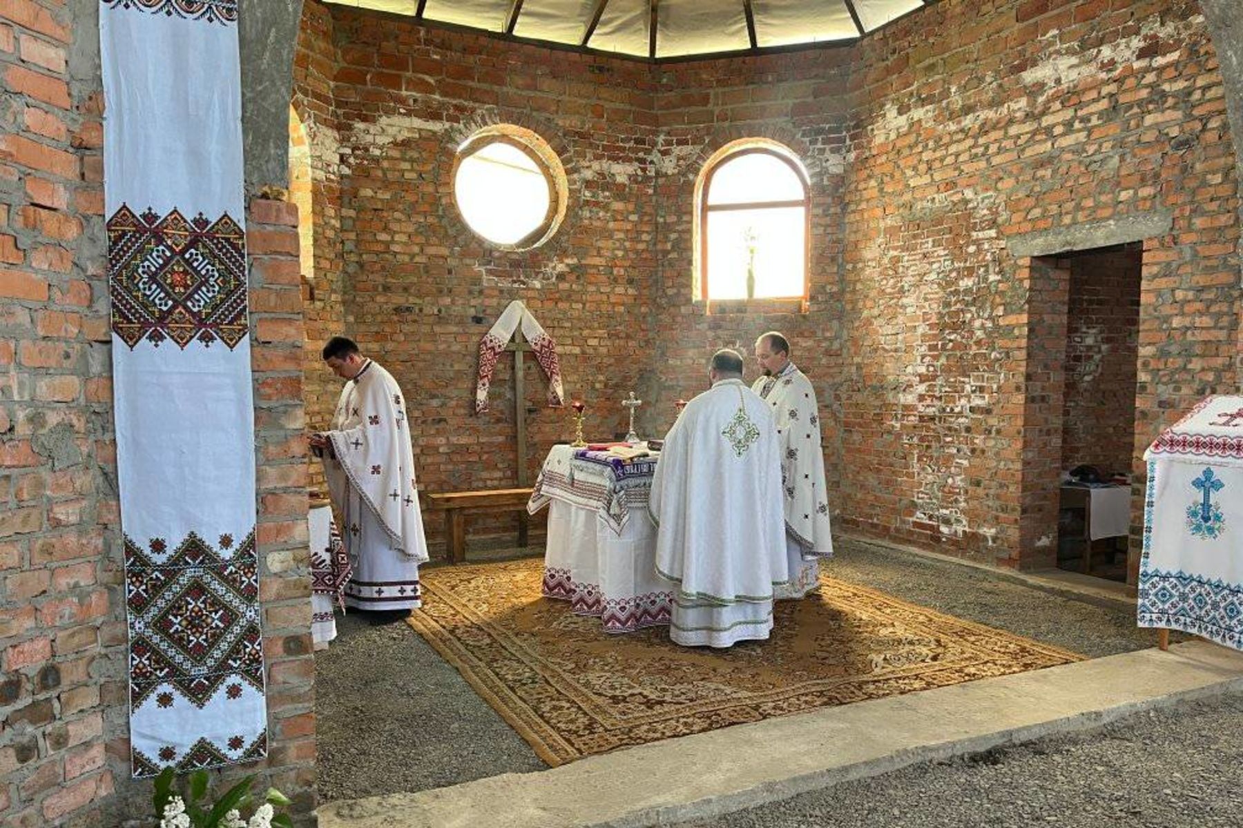 First Liturgy celebrated in newly built church in Kovel