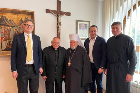 Генеральний секретар Католицької міграційної комісії відвідав Тернопіль