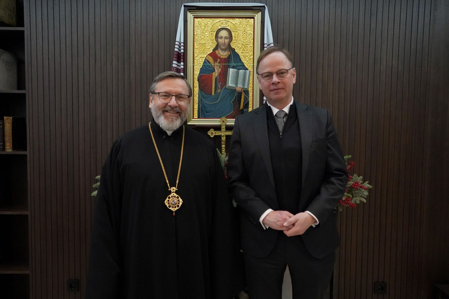 Блаженніший Святослав на&nbsp;зустрічі з&nbsp;Послом Нідерландів: &laquo;Дякую за&nbsp;порятунок мого брата і&nbsp;солідарність з&nbsp;Україною&raquo;