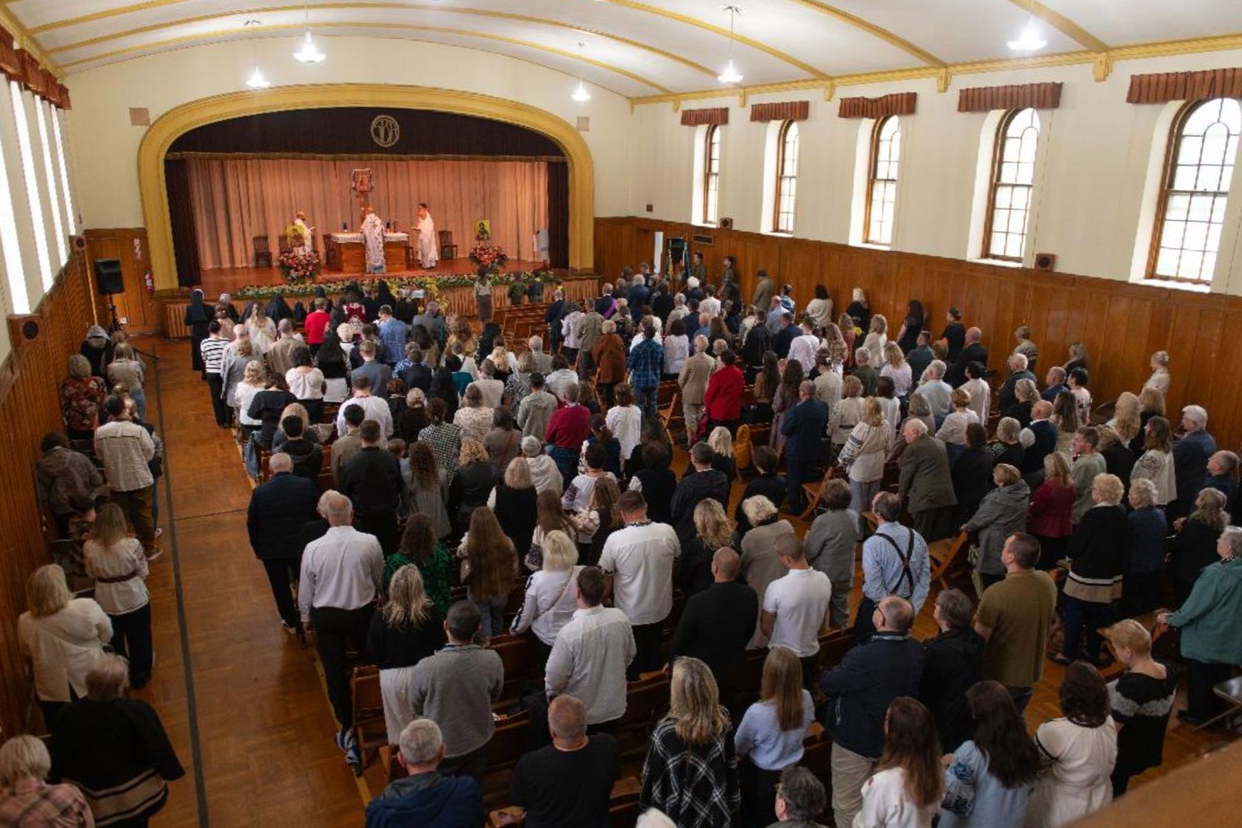 The Sisters of St. Basil the Great welcomed pilgrims for the 95th annual pilgrimage