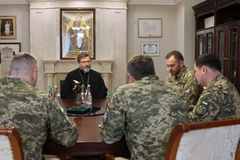 Глава УГКЦ зустрівся із представниками Координаційного штабу з питань поводження з військовополоненими