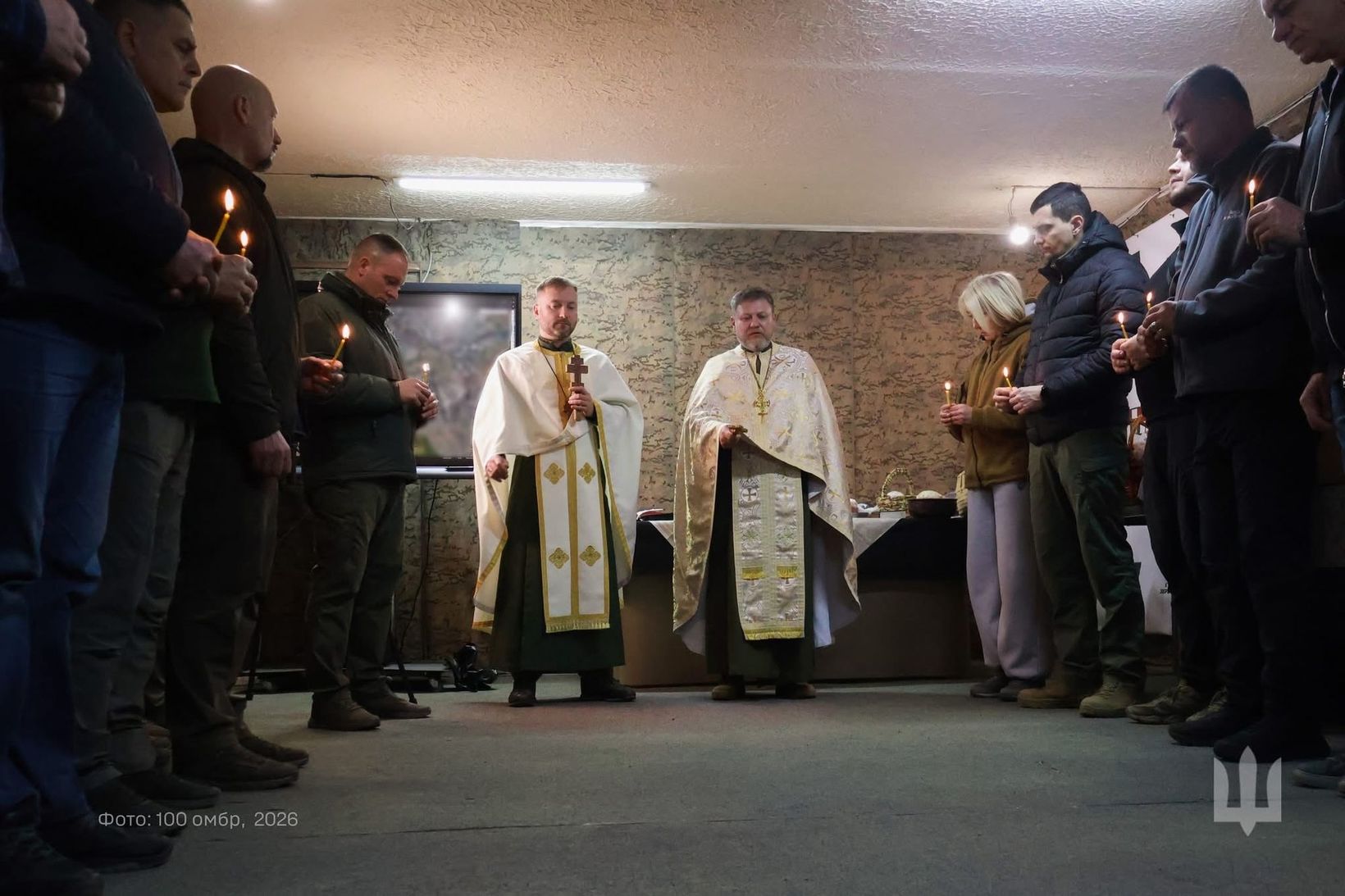 Великдень на&nbsp;передовій: владика Богдан Манишин відвідав українських захисників