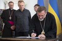 У Львові урочисто погасили поштову марку до&nbsp;25-річчя візиту святого Івана Павла ІІ&nbsp;в&nbsp;Україну
