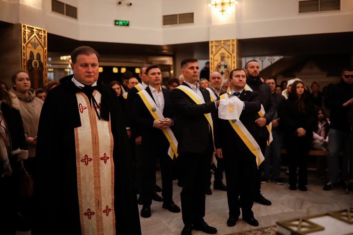 У монастирі святого Василія Великого в Києві встановили мощі святої Фаустини