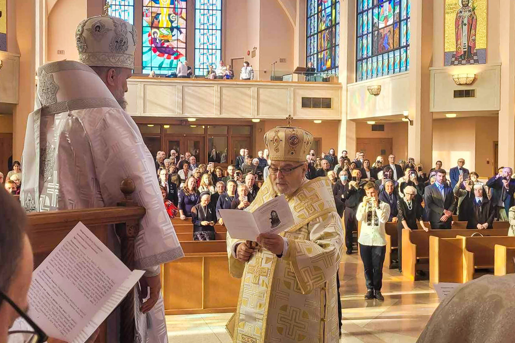 The Fourth Bishop of the New Westminster Eparchy of the UGCC Enthroned in Vancouver