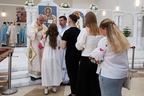 «Святкуймо нашу ідентичність УГКЦ»: У Києві розпочалася Проща до Патріаршого собору Воскресіння Христового