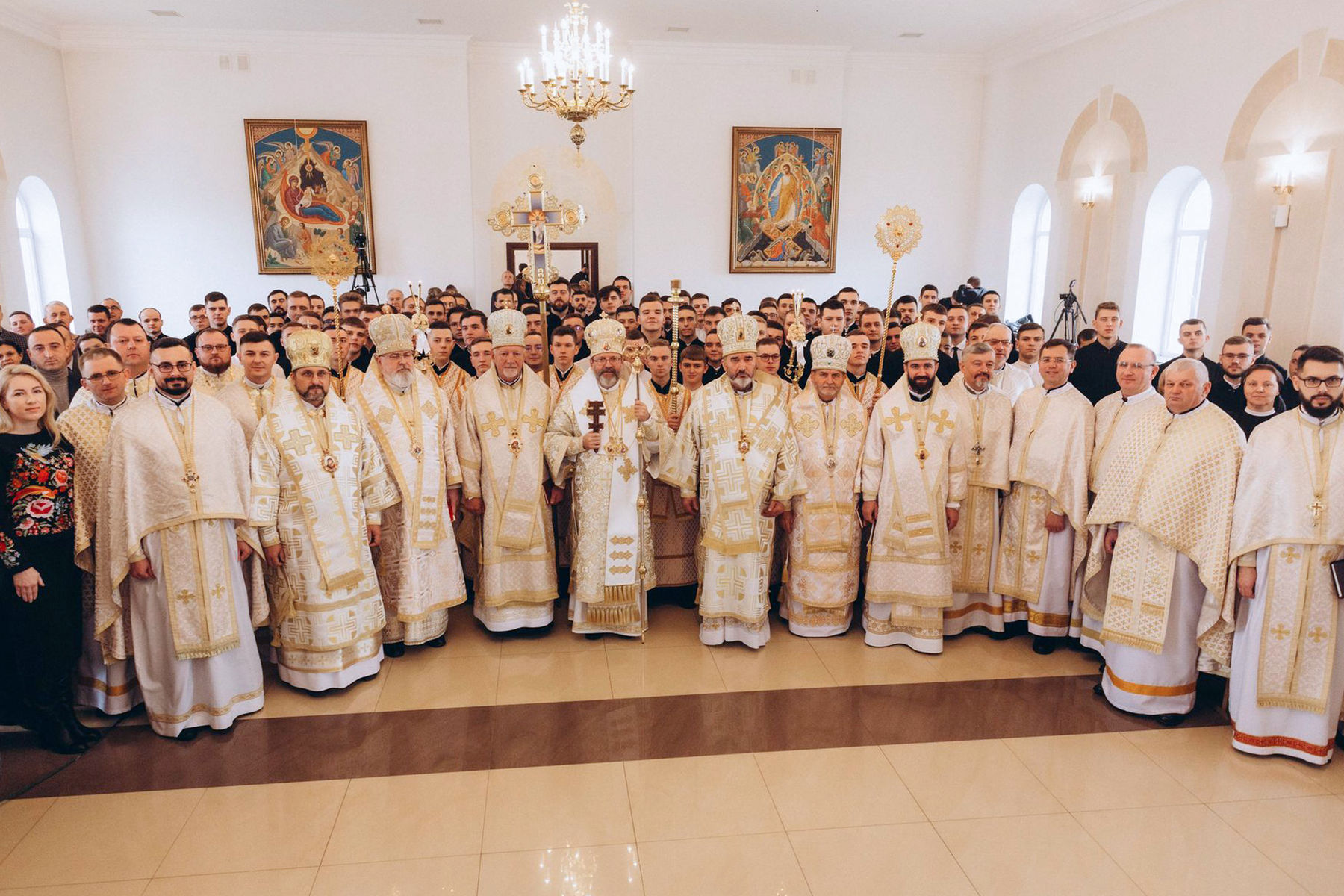 Глава УГКЦ вперше здійснив архипастирський візит до Івано-Франківської духовної семінарії