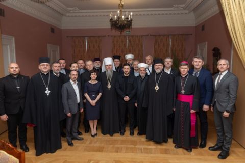 «Ми хочемо бути партнером держави у відстоюванні інтересів України у світі», — Глава УГКЦ на зустрічі ВРЦіРО з Президентом України