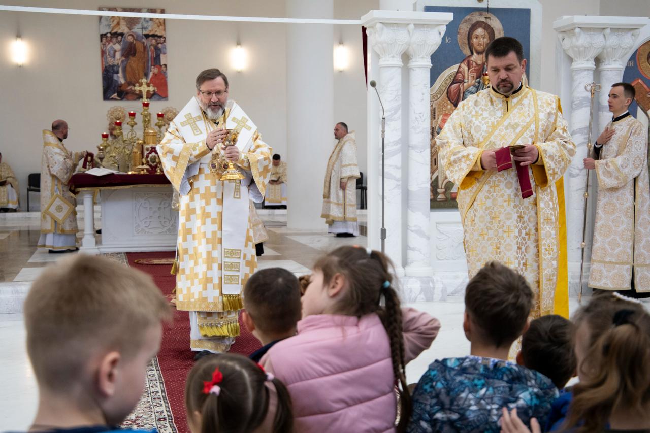 &laquo;Немає іншого Спасителя, як&nbsp;тільки Ісус Христос. У&nbsp;ньому&nbsp;&mdash; твоє життя і&nbsp;Воскресіння&raquo;,&nbsp;&mdash; Глава УГКЦ у&nbsp;Вербну неділю