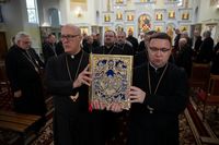 На початок Синоду владики помолилися до&nbsp;Святого Духа та&nbsp;склали синодальну присягу