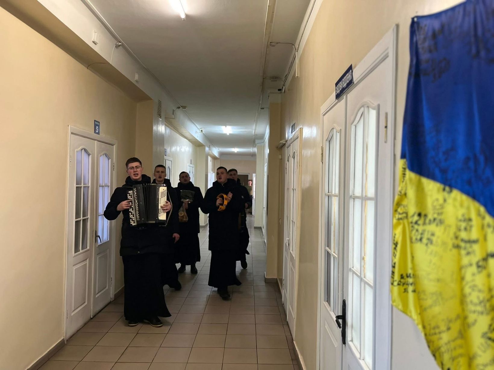 Семінаристи з&nbsp;Івано-Франківська відвідали військових і&nbsp;мешканців Запорізької області