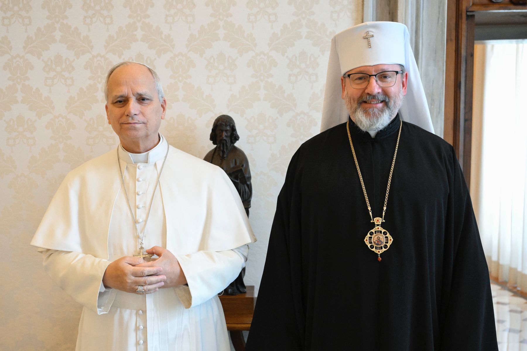 У Ватикані відбулася зустріч Блаженнішого Святослава з&nbsp;Папою Левом XIV 