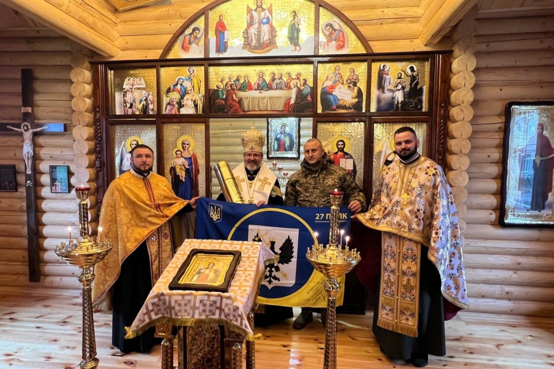 У Чернігові Глава УГКЦ освятив храм для гвардійців