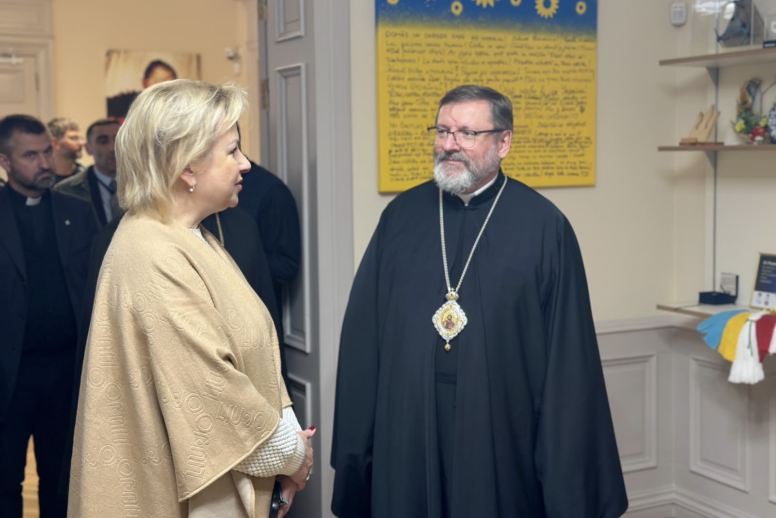 Глава УГКЦ відвідав посольство України в&nbsp;Латвії