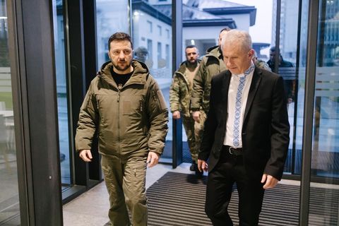 Ukrainian President Volodymyr Zelenskyy unofficially visits UCU