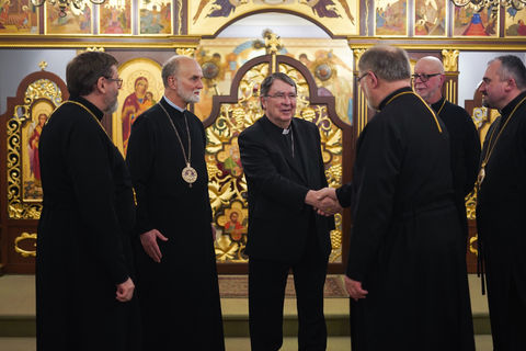 Єпископи УГКЦ діляться з Апостольським нунцієм у США болем українського народу
