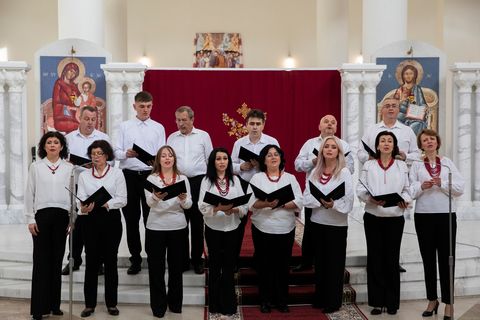 «Заспіваймо Богородиці!» — у Патріаршому соборі нагородили переможців ІІІ конкурсу парафіяльних хорів