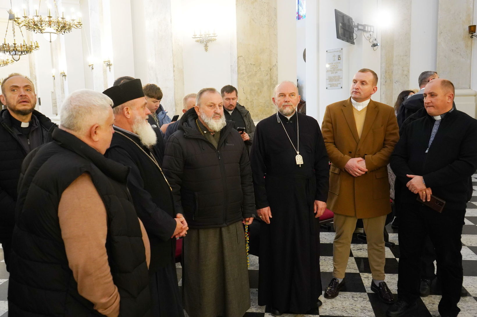 Учасники зустрічі в Пратулині в Холмі, 12 жовтня 2025 року