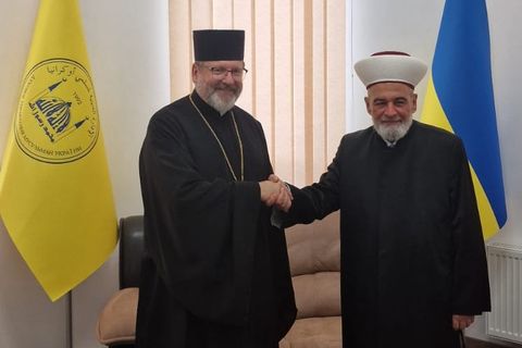Глава УГКЦ зустрівся з Верховним муфтієм України