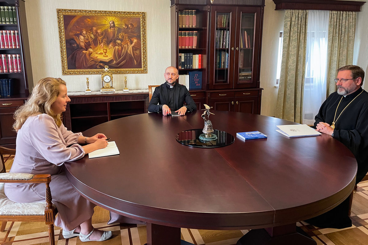 His Beatitude Sviatoslav met with the head of the State Service for Ethno-politics and Freedom of Conscience