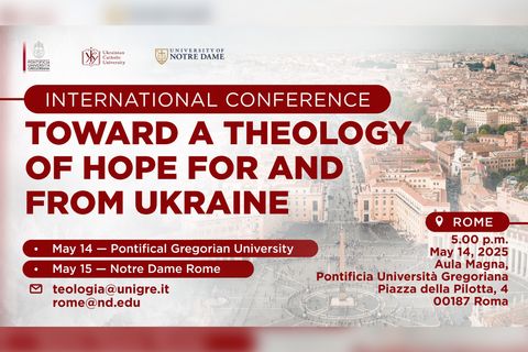 «До богослов’я надії для України та від України» — Міжнародна конференція в Римі