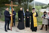 Українці з&nbsp;Афін втретє провели Хресну дорогу на&nbsp;горі Піанія