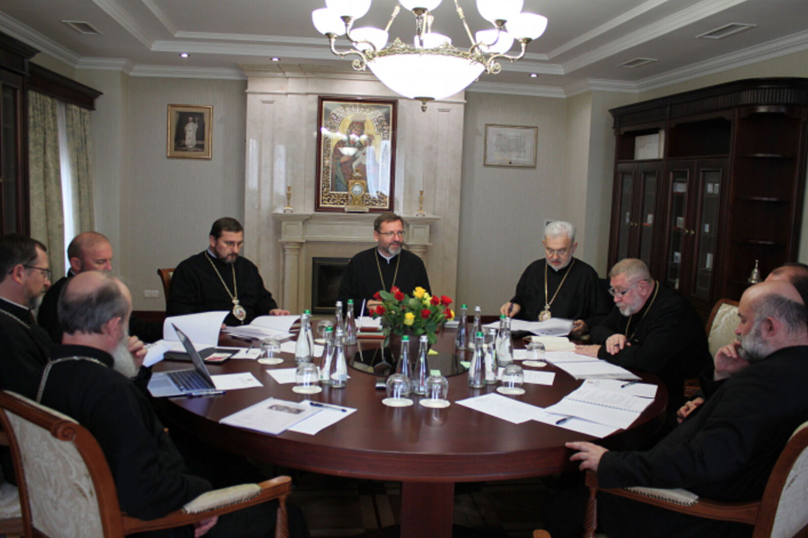 Meeting of the Synod of Bishops of the Kyiv-Halytsk Metropolis, Kyiv, November 1, 2019