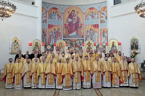 UGCC Head Congratulates Basilian Fathers on the beginning of the Ordinary Chapter of the Province of the Most Holy Savior in Ukraine