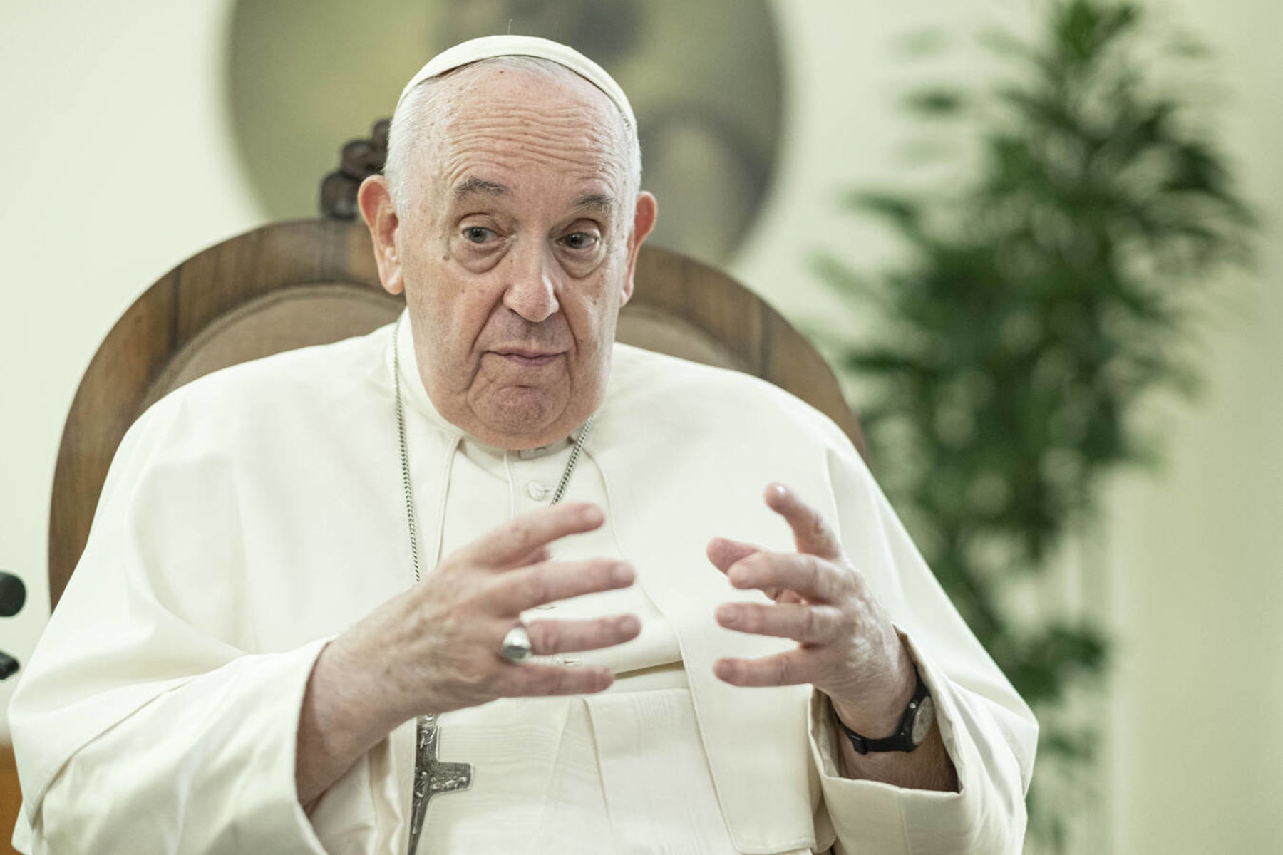 Папа Франциск: «Коли я говорю про Україну, то говорю про народ-мученик»
