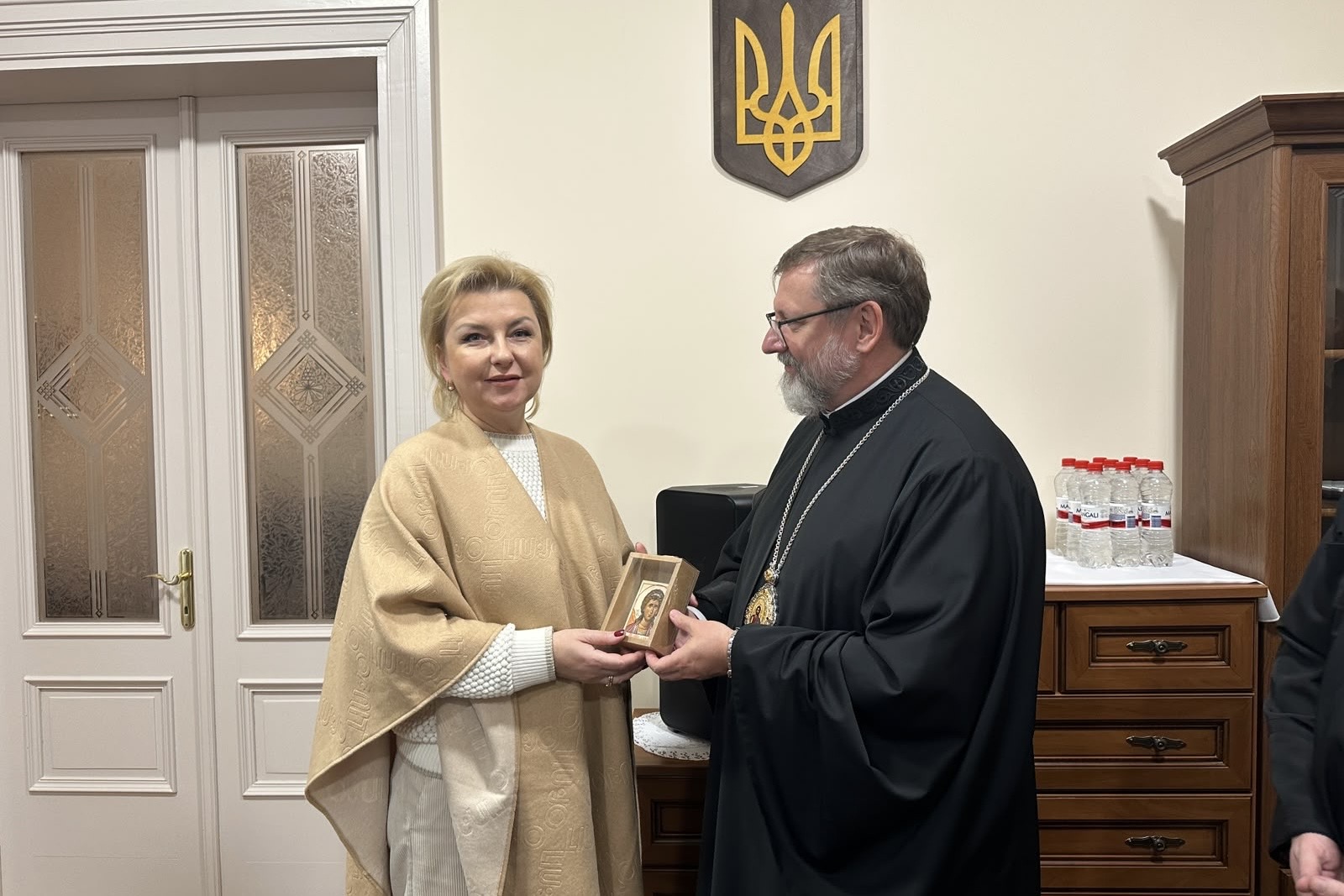 Глава УГКЦ відвідав посольство України в&nbsp;Латвії