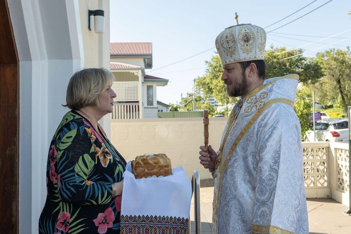 The Feast of the Descending of the Holy Spirit in Brisbane (Australia)