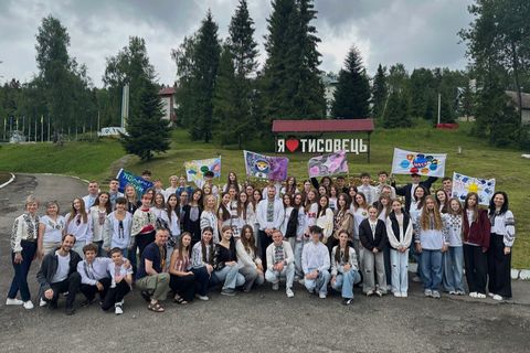 У «Тисовці» відбувся християнський табір для дітей військовослужбовців і полеглих воїнів