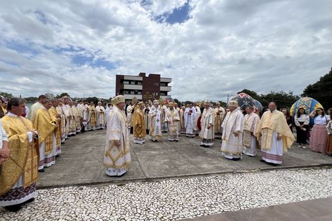 У Бразилії єпископи УГКЦ вшанували героїв України з нагоди четвертої річниці повномасштабної війни