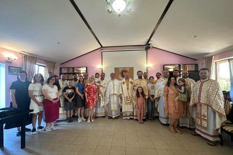 На Полтавщині пройшли реколекції для священників Харківського екзархату та їхніх родин