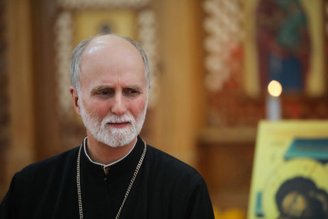 His Beatitude Sviatoslav congratulated Metropolitan Borus Gudziak on the 10th anniversary of his episcopal consecration