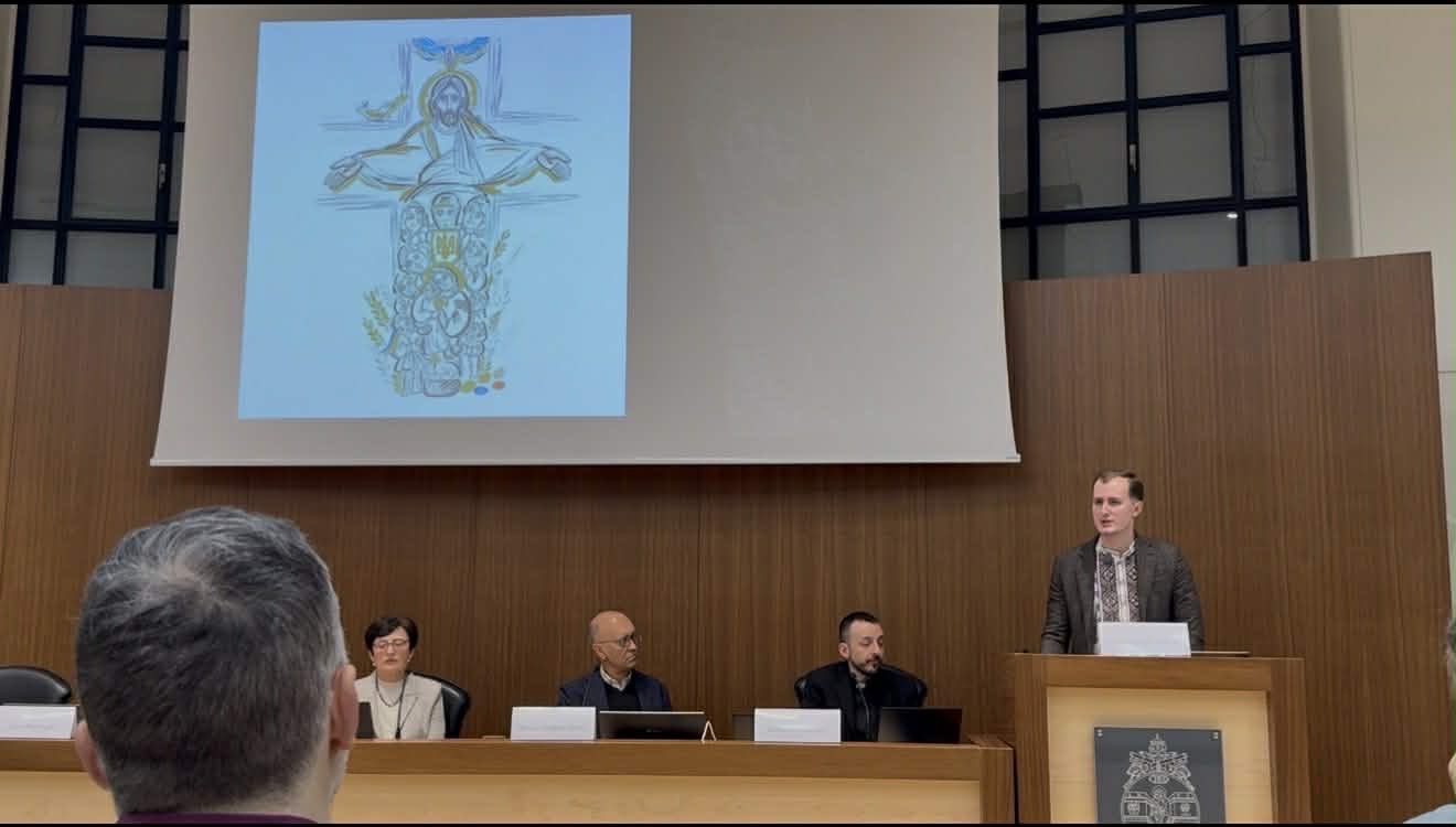 У Папському Григоріанському університеті представили свідчення про війну в Україні У Папському Григоріанському університеті представили свідчення про війну в Україні