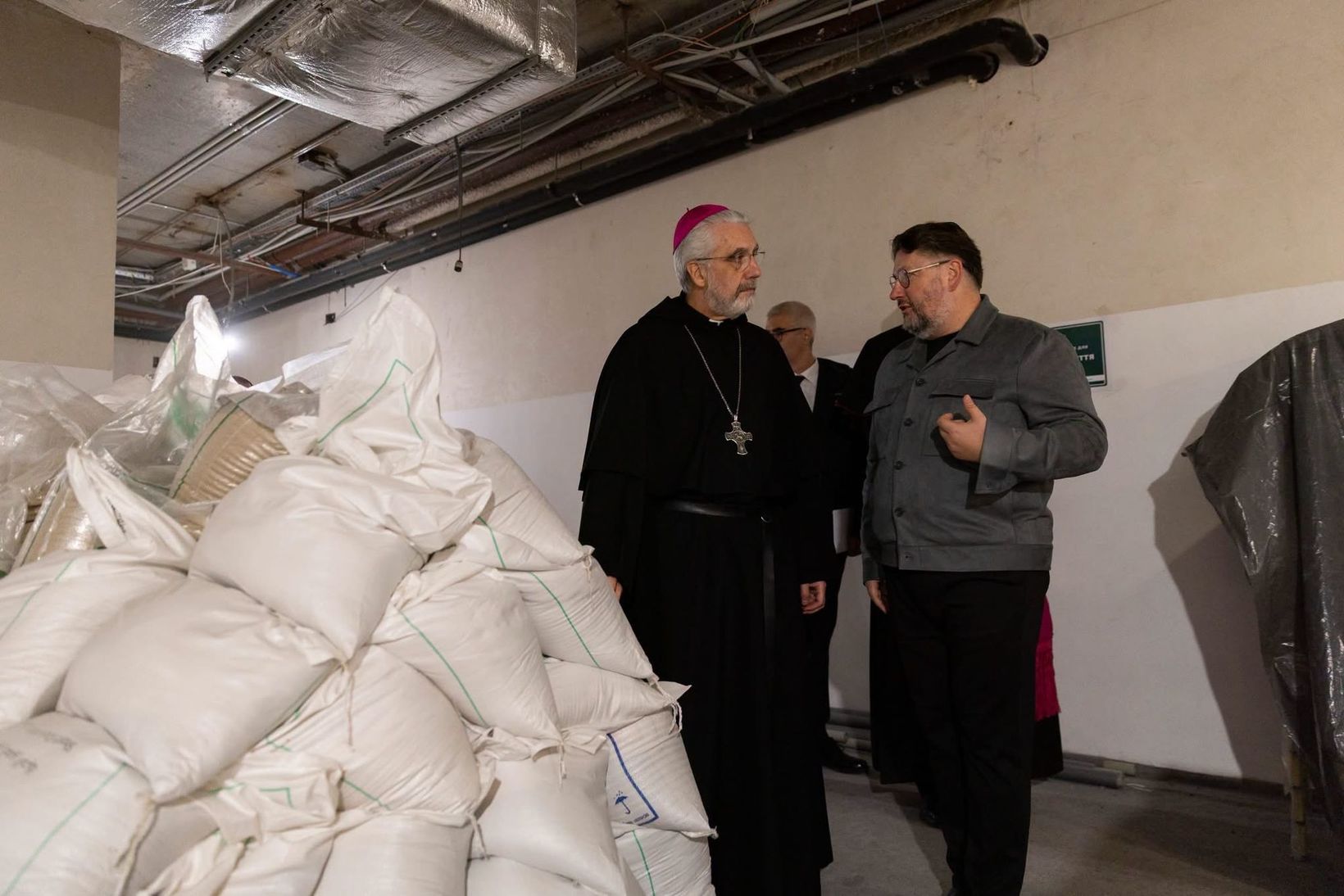 Папський роздавач милостині відвідав Патріарший центр УГКЦ у Києві Папський роздавач милостині відвідав Патріарший центр УГКЦ у Києві