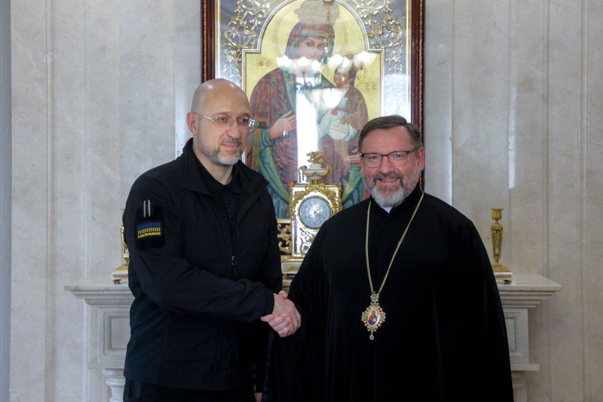 The Head of the UGCC and the Prime Minister of Ukraine Meet in Kyiv to Discuss the Challenges of War and the Path to Peace