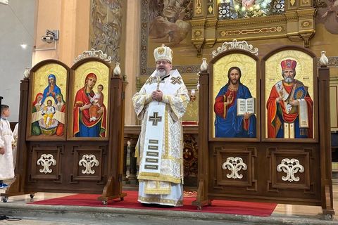Проповідь Блаженнішого Святослава в Гісоні з нагоди 25-річчя від перших Божественних Літургій в українських громадах провінції Льєда (Іспанія)