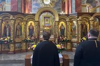 Глава УГКЦ відвідав монастир, де митрополит Андрей Шептицький склав вічні обіти