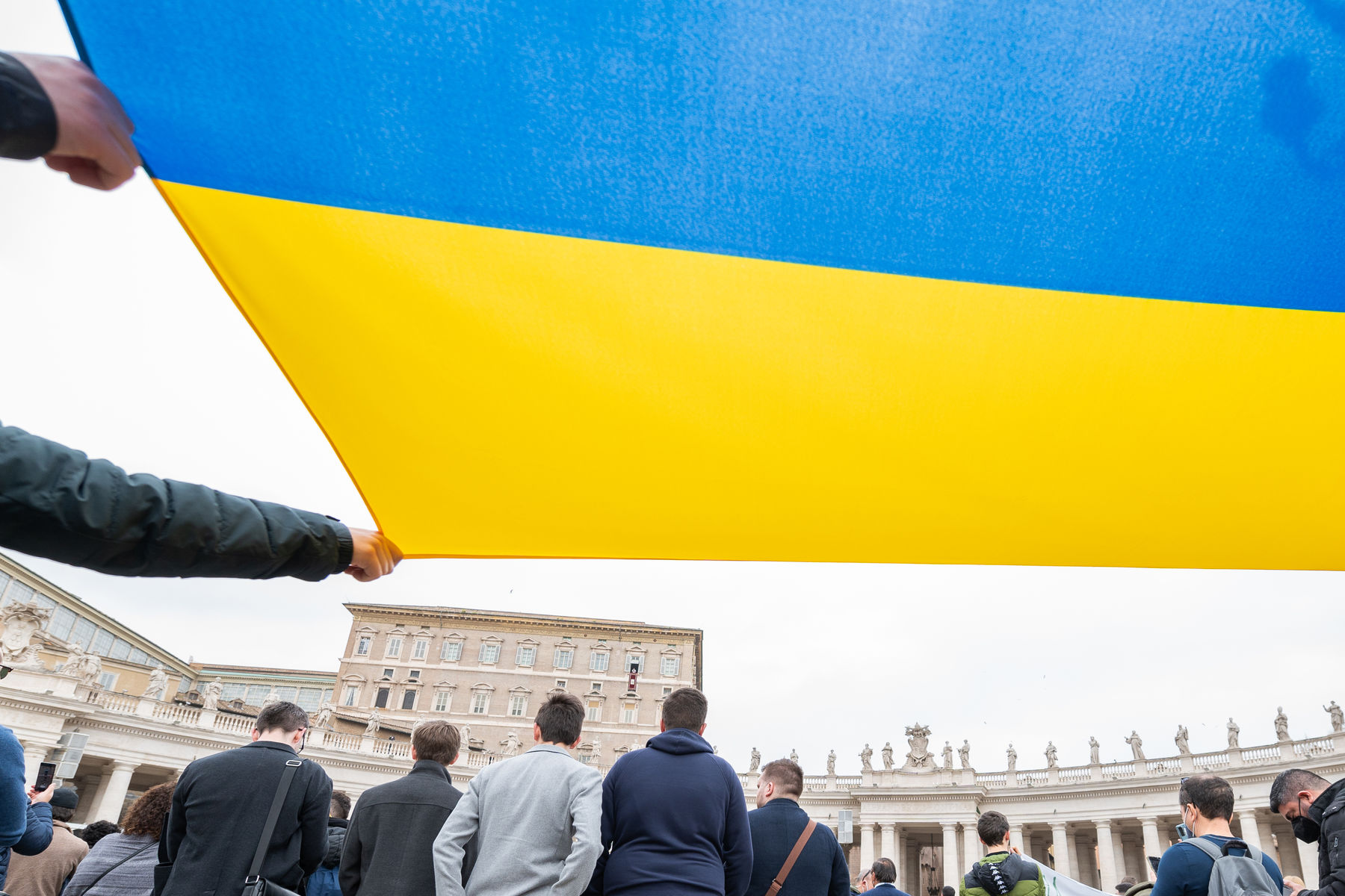 I pray along with you for your country: Pope Francis to Ukrainian pilgrims