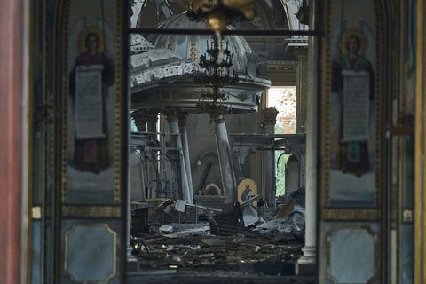  “A disaster to have a patriarch who first consecrated the church and then blessed the missile that destroyed it”: Head of the UGCC on the destruction of the cathedral in Odesa