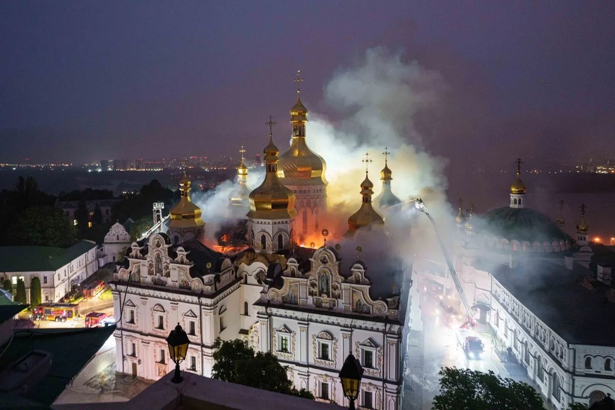 By Striking the Kyiv-Pechersk Lavra, Russia Shows That It Is Not Rus’, and Kyiv Is Not Russian Territory, Says Head of the UGCC