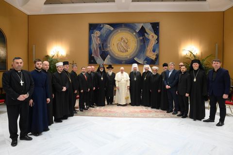 Слово Папи Франциска до Всеукраїнської ради Церков і релігійних організацій