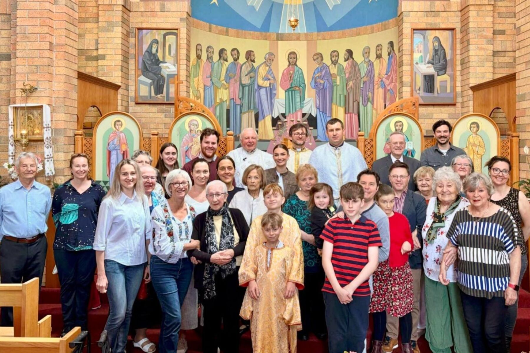 Pastoral visit to the Parish of Saint Volodymyr in Canberra