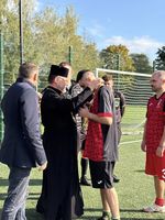 Священники УГКЦ змагалися за кубок у ювілейному турнірі з мініфутболу в Дрогобичі