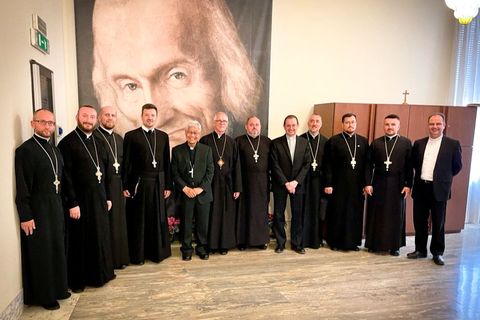 Представники УГКЦ в Італії здійснили візит у відомства Апостольської столиці